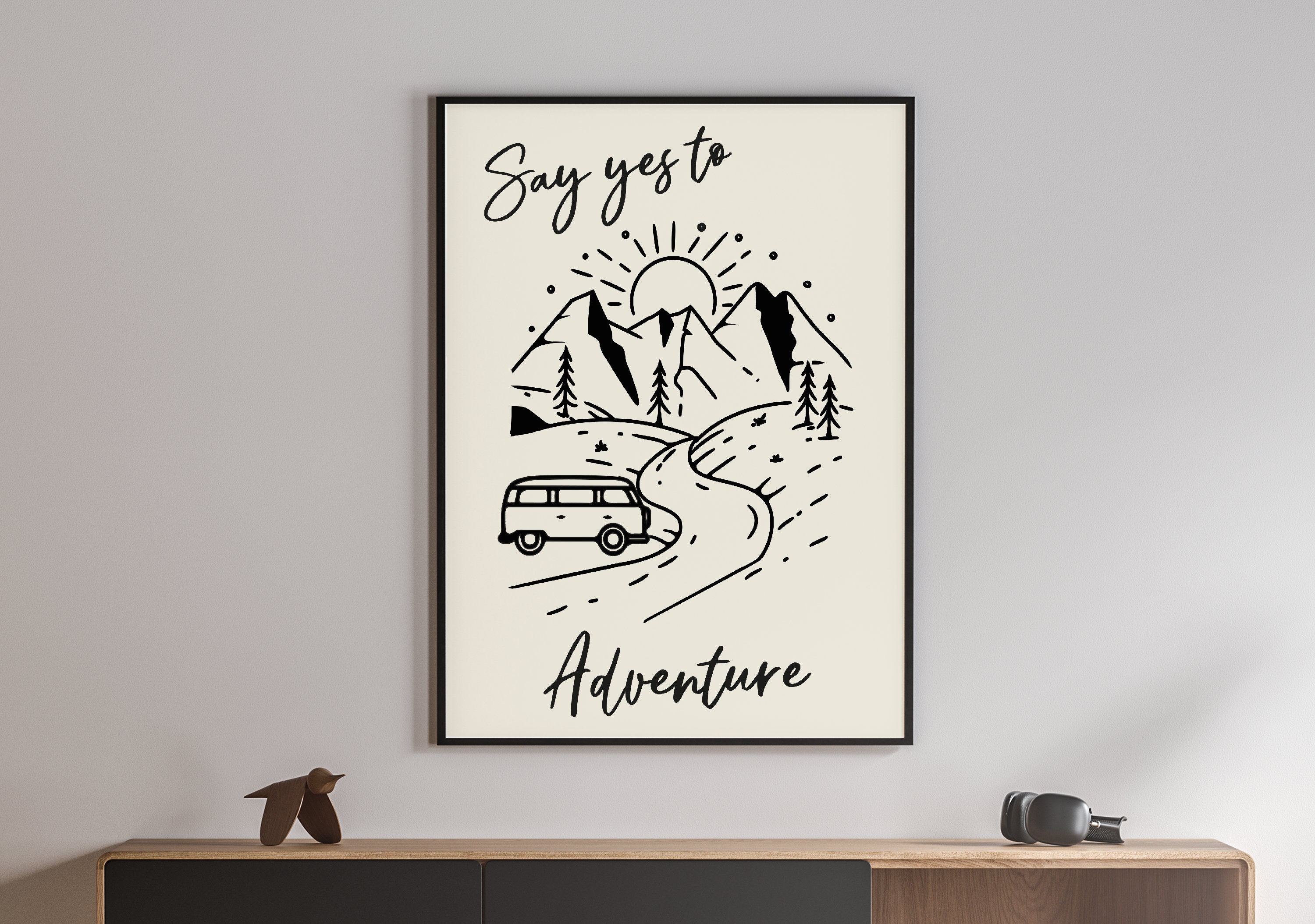 T5/T6 Vanlife Print Campervan Poster Camp Custom Camping For Couples Gift Art Rv Accessories A3 A4 A