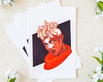 Arcane Ekko | traditional art print league of legends