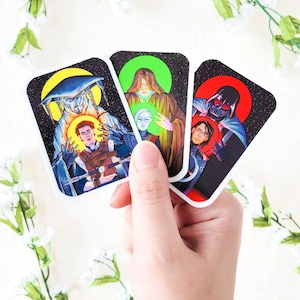 Jedi Fallen Order Sticker Bundle | star wars jedi fallen order cal kestis merrin second sister traditional art sticker bundle
