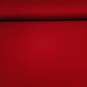 Bamboo Spandex Blend Fabric, Tomato Red Bamboo Fabric, Soft Feel and Fluid Drape, 4 Way Stretch - Perfect for Apparel -Sold by the 1/2 yard