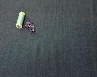 Soft Tencel Blue Chambray Color – Drapey Eco FriendlyRayon Fabric, Quality Fabric, Sold by the 1/2 yard.