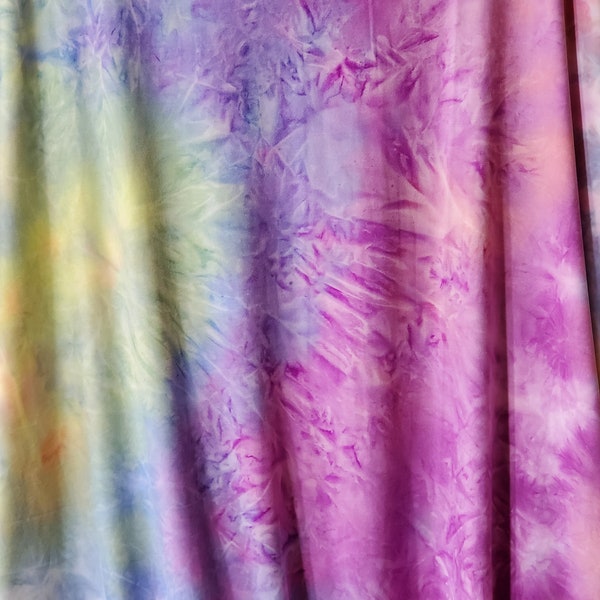Tie Dye Knit Fabric Etsy