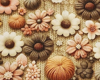 Heirloom Yarn Garden Cotton Spandex Jersey, Sourced from Europe, Sold by the 1/2 Yard