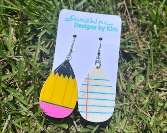 Back to School Earrings