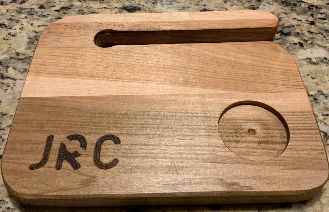 Hand Crafted Wooden Appetizer Plate Etsy