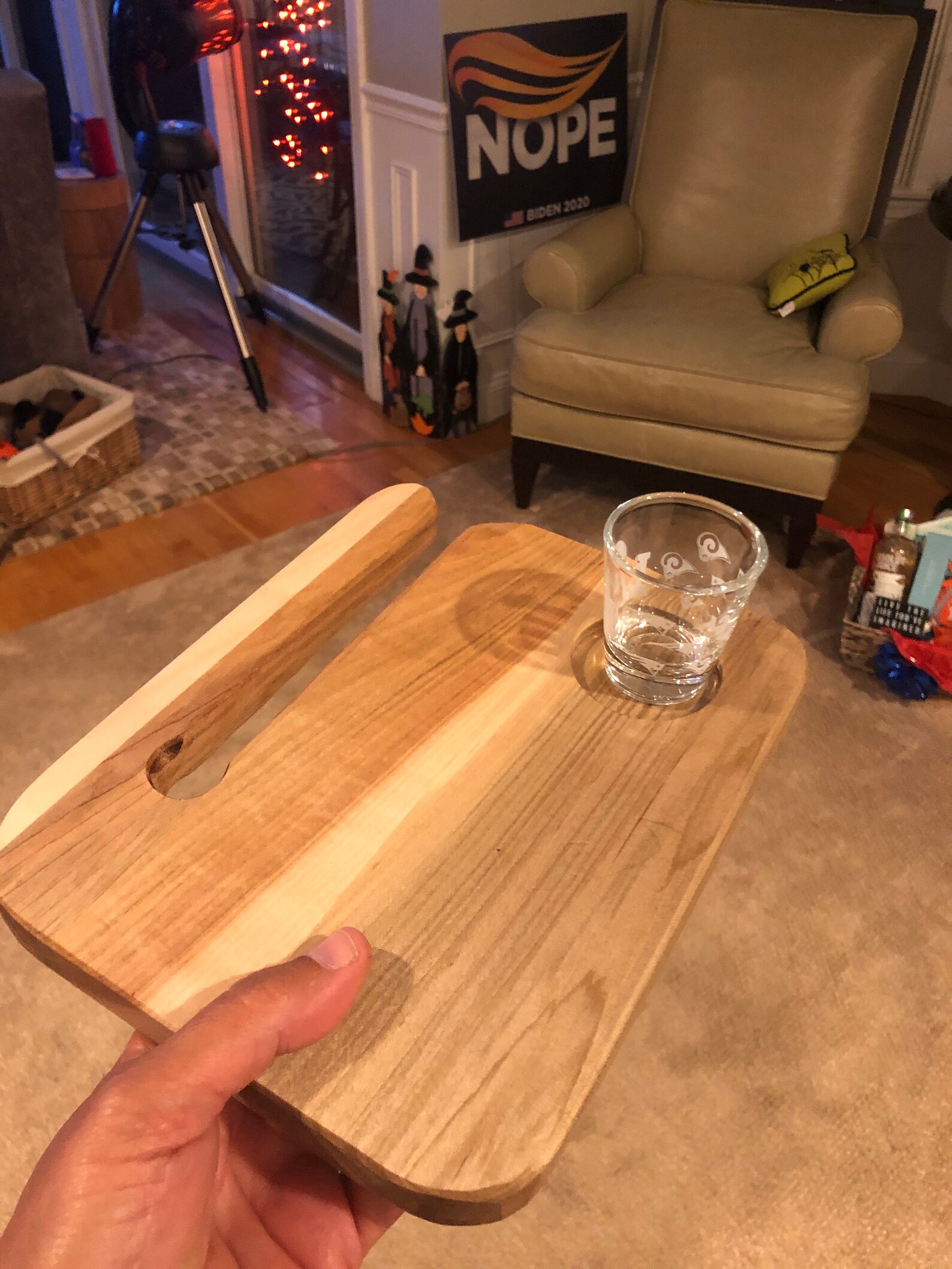 Hand Crafted Wooden Appetizer Plate Etsy