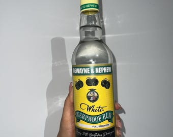 Wray and Nephewラムのボトルラベル（名前とメッセージをカスタマイズ