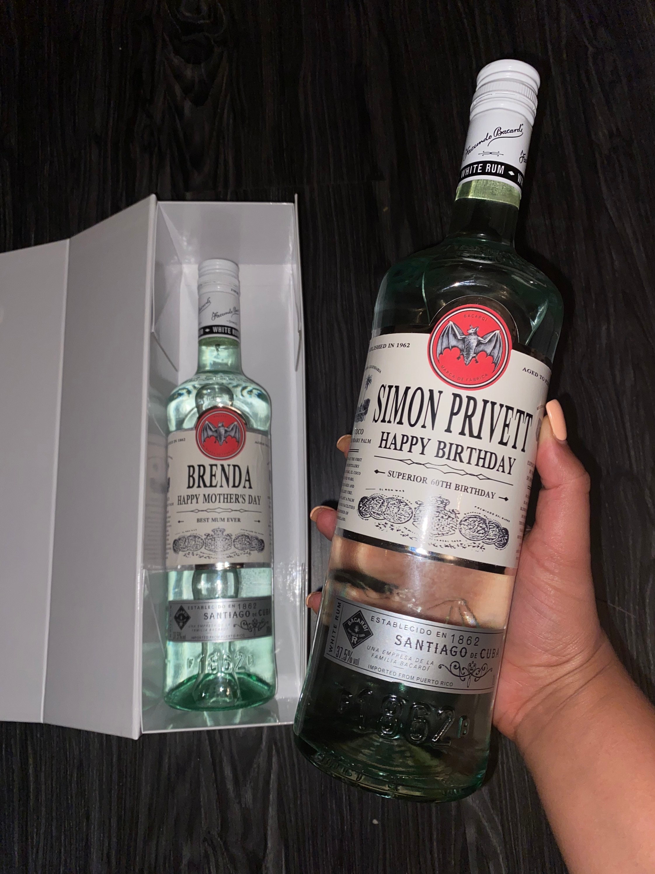 Rhum Bacardi Blanc (Superior)37.5° 70 CL - My Water