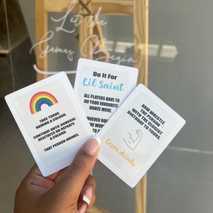 Crea il tuo gioco di carte!!! - Personalizzato per la tua serata di giochi, festa, evento o serata in casa, compleanni, addii al nubilato e al celibato