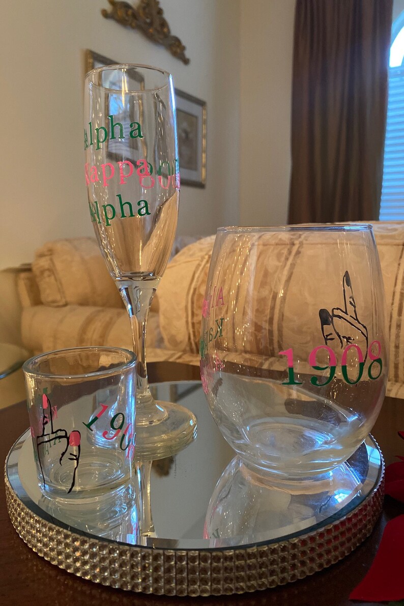 Sorority Glass Sets