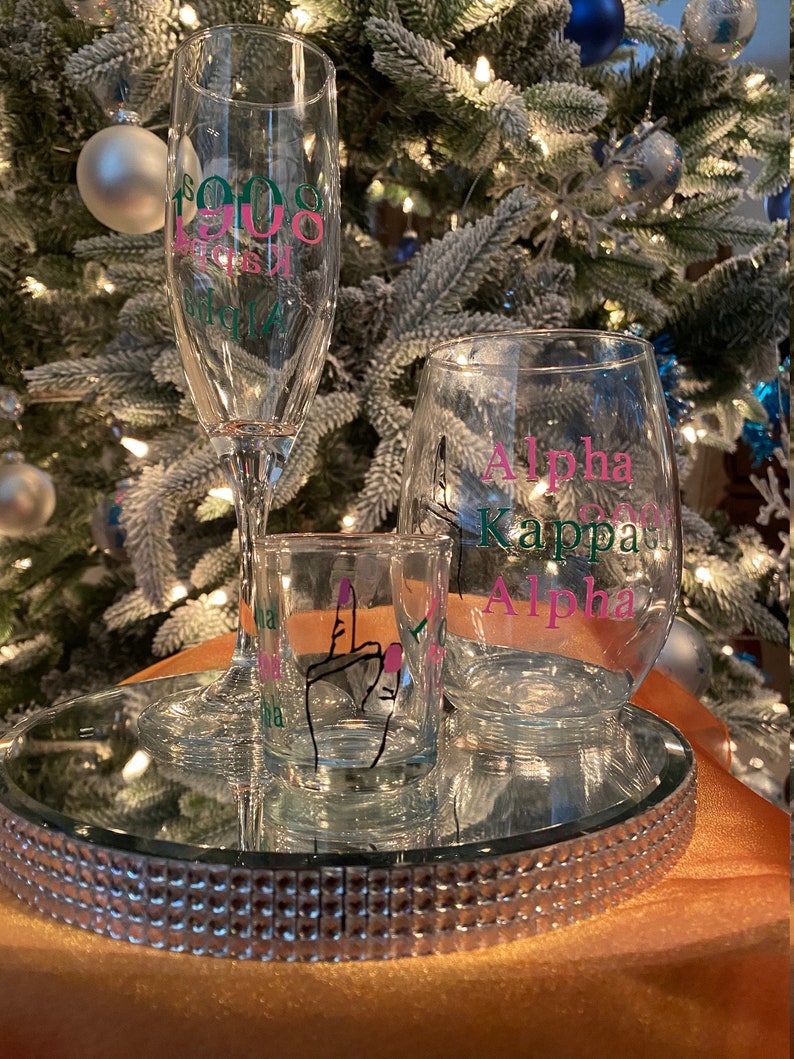 Sorority Glass Sets