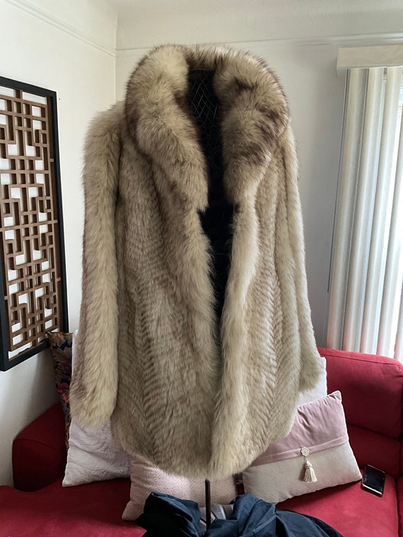 Genuine Fox Fur Jacket