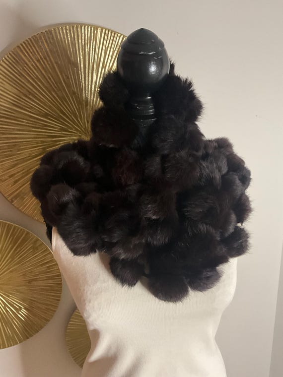 Real Fox Fur Scarf