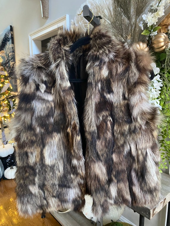 Genuine Fox Fur Vest