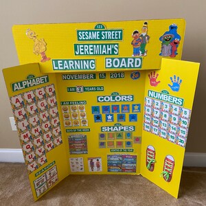 Learning Board Etsy