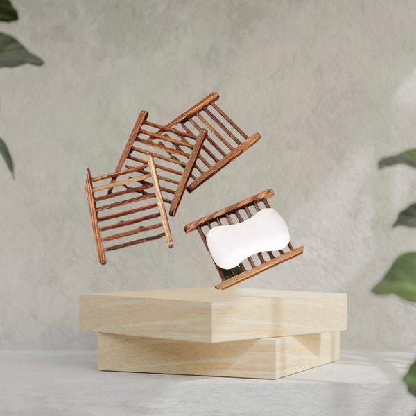 Bamboo Wood Soap Holder| Soap Dish Tray| Bathtub Shower Dish Accessories