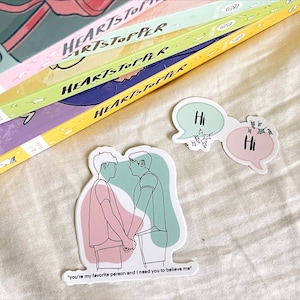 heartstopper inspired sticker