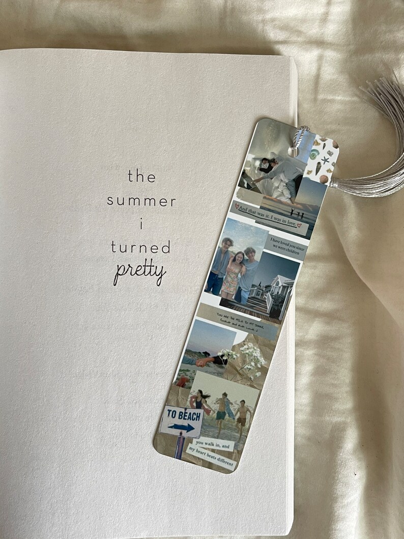 The Summer I Turned Pretty Bookmark Etsy