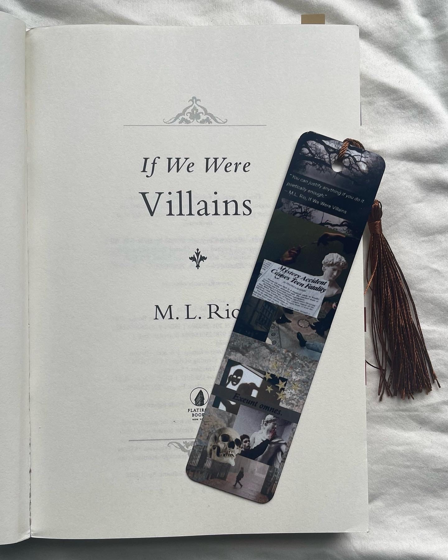 If We Were Villains Bookmark 