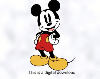 Download Mickey Mouse Svg Etsy