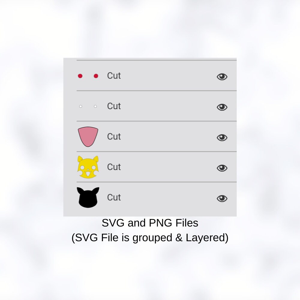Free Free Layered Pikachu Svg 843 SVG PNG EPS DXF File