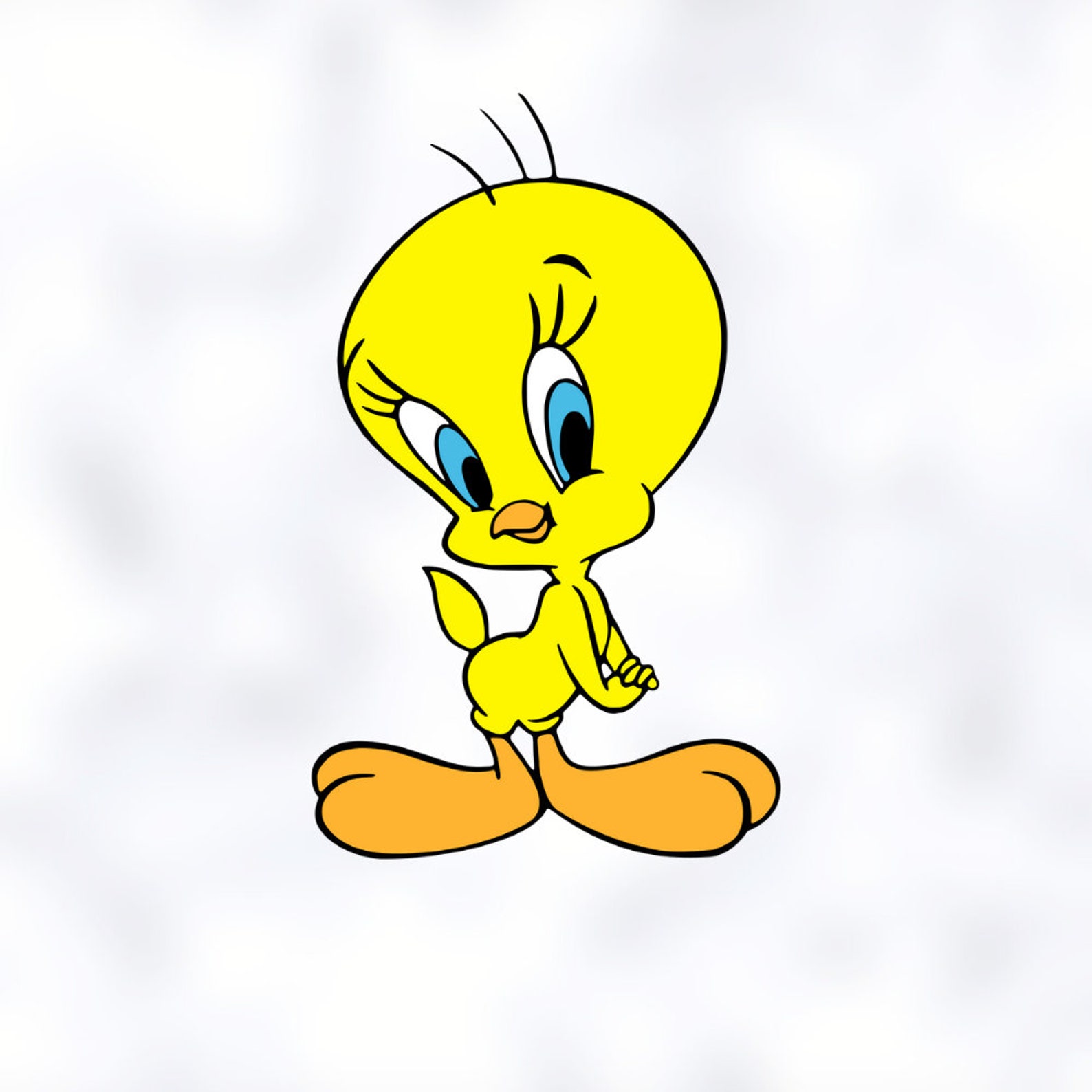 Download Tweety Bird SVG Grouped svg Layered SVG Cricut Cutting | Etsy