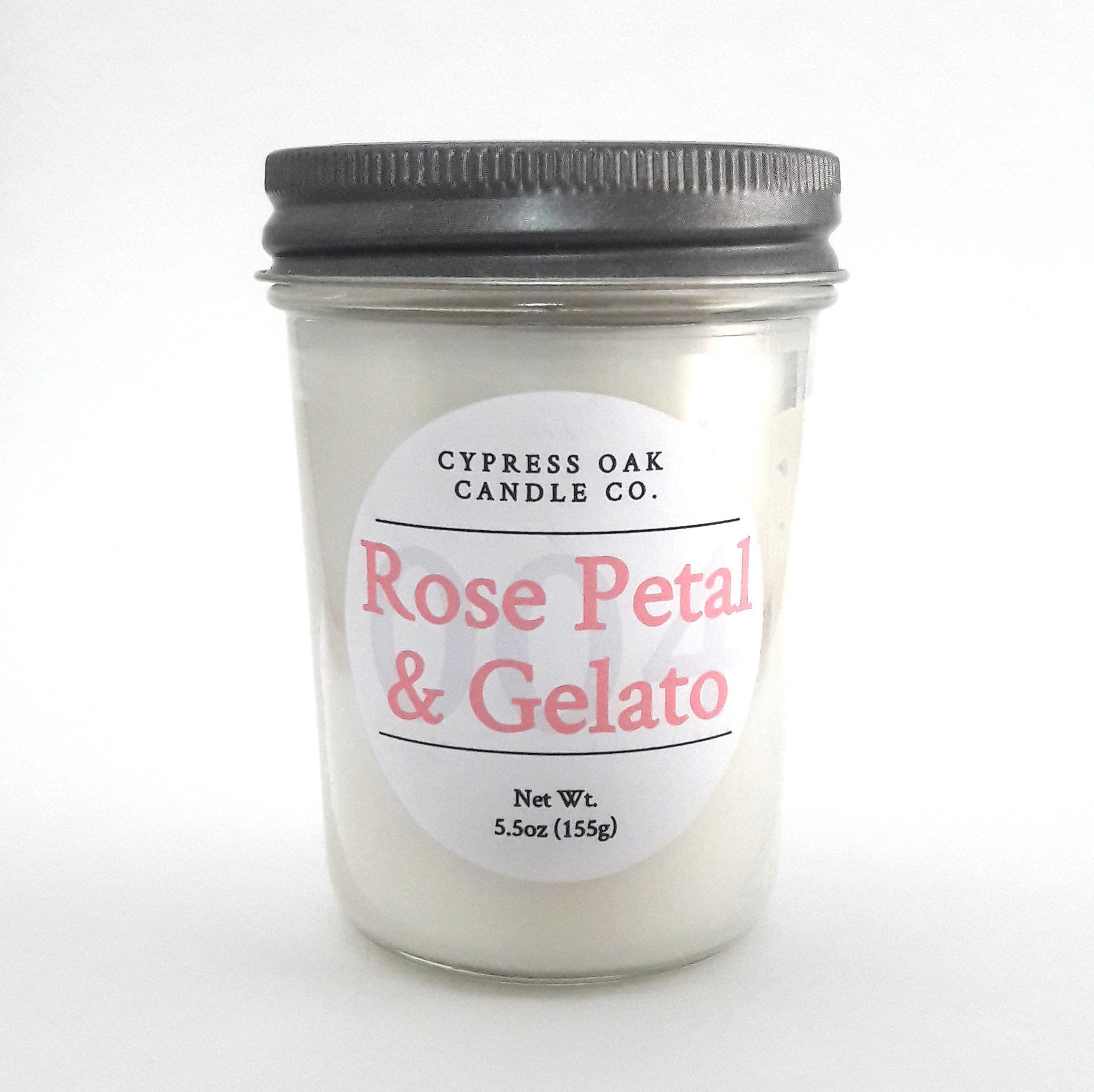 Rose Petal Gelato / Champagne Roses Scent / ParaSoy Candle / Etsy