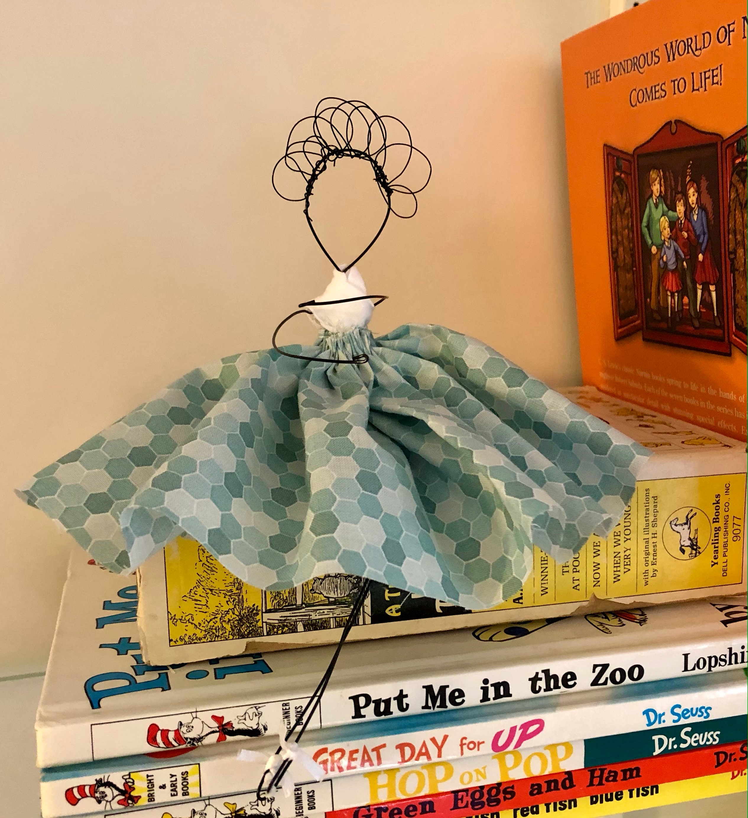 Wire Doll Dancer Sculpture Whimsical Wire Art Ballerina - Etsy