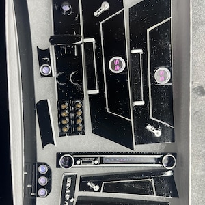 1:10 scale finished and painted  65 Impala DIY interior set.