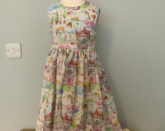 Girls Handmade Fairytale Dress Cotton