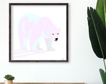 Polar Bear Giclée Art Print