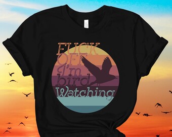 Funny bird watching shirt | Bird watcher premium Unisex T-Shirt