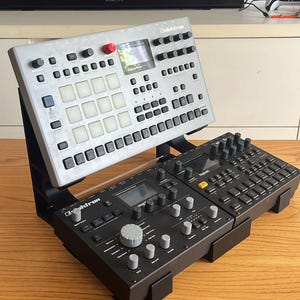 Elektron MK2 + x2 digi Stand Double tier analog rytm analog four synth stand [only stand not equipment]