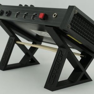 Universal synth stand elevated degrees arturia volca korg moog behringer roland synth stand [only stand not equipment]