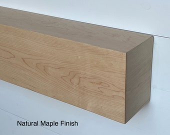 Maple Wood Mantel, Mantle, Floating Shelf