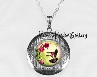 Mother/'s day Gift Personalised Floating Heart Locket Rose Gold Colour Keyring