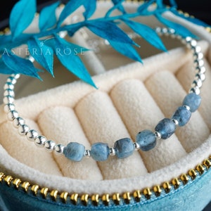 Opal Bracelet Aquamarine Etsy UK