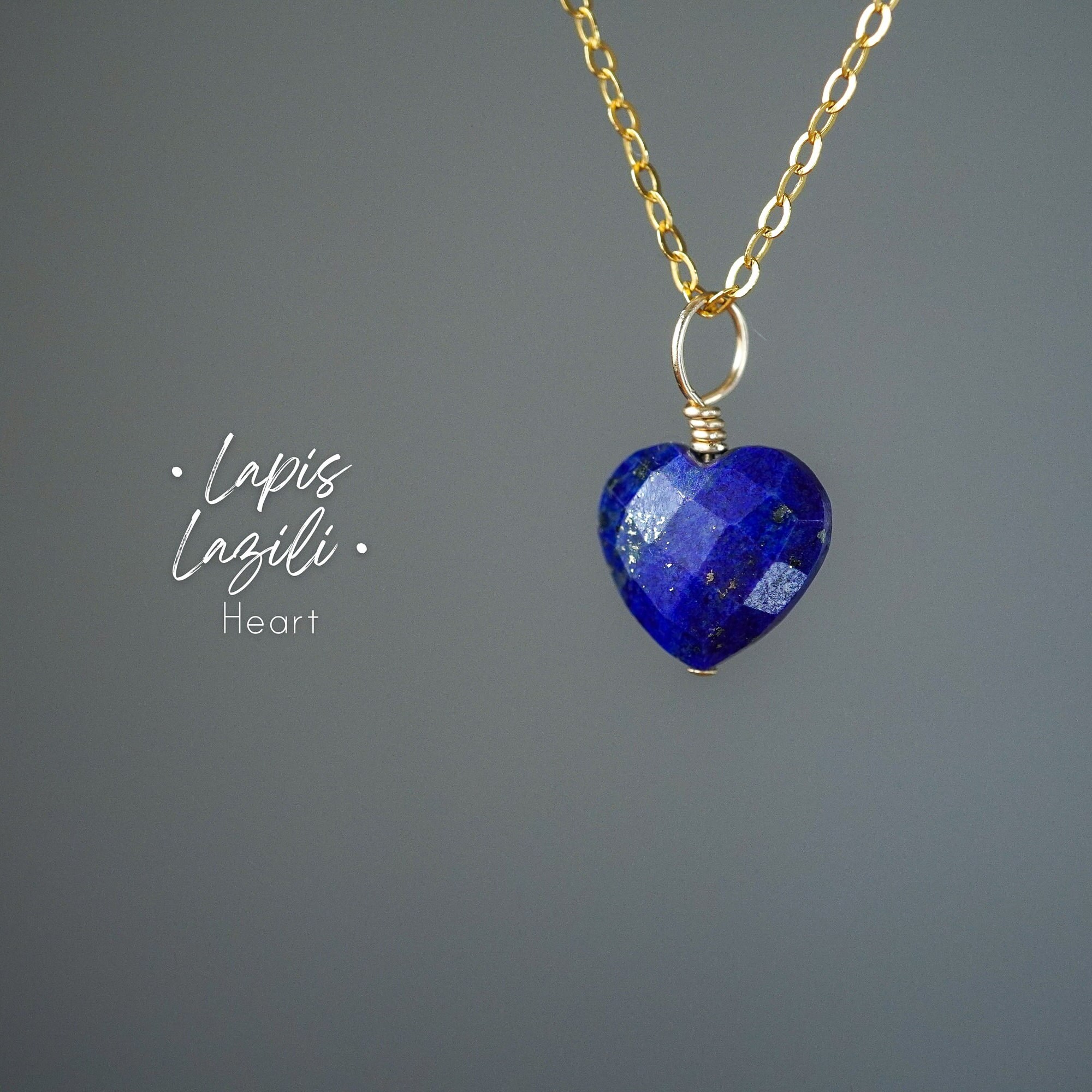 Delaware Blue Hens Necklace with Heart and Crystal Ball Accents 