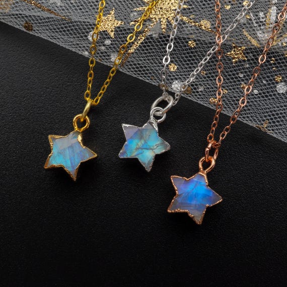 マザーハウス ペリドット・ムーンストーン ネックレス 8月の誕生石