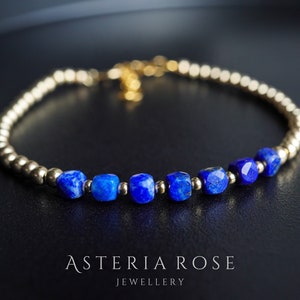 Lapis Lazuli Bracelet Gemstone Bracelets for Women in - Etsy