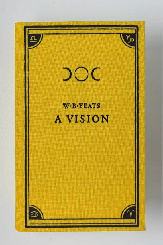 A Vision. W.B. Yeats. Black Letter Press. First Edition. - Etsy