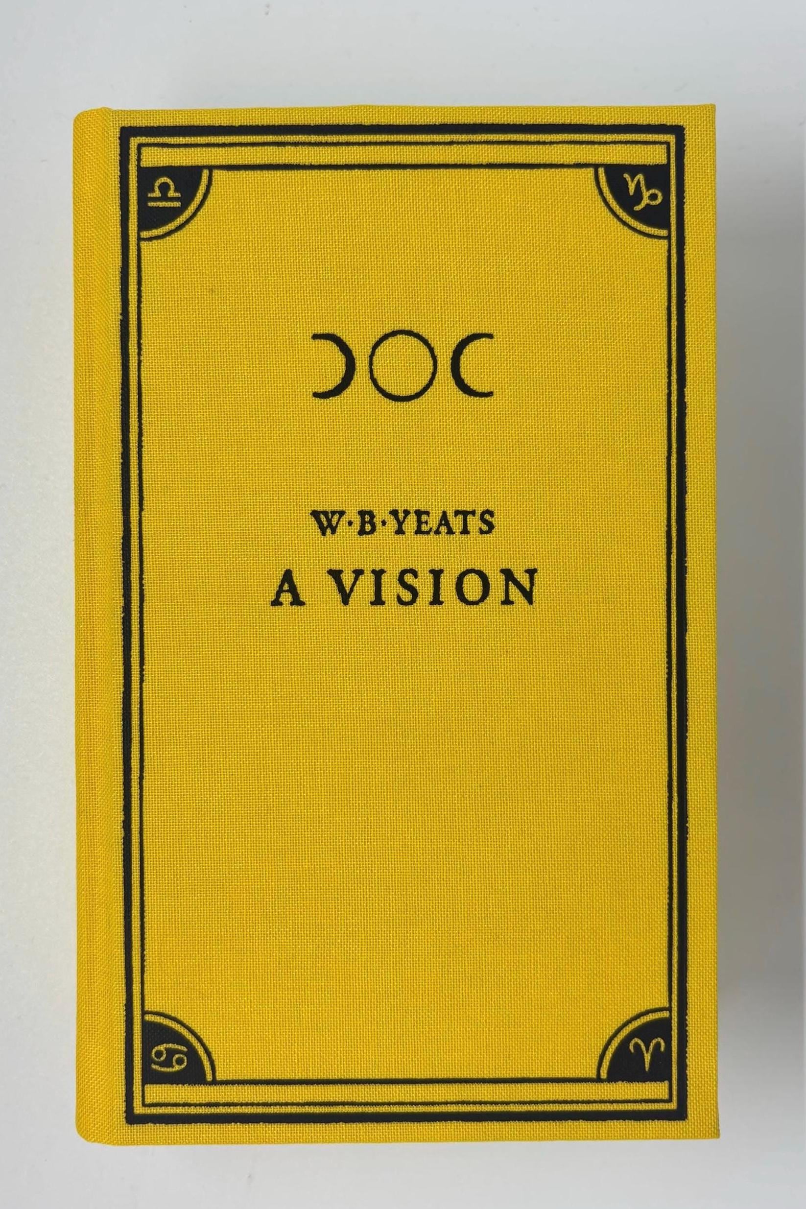 A Vision. W.B. Yeats. Black Letter Press. First Edition. - Etsy