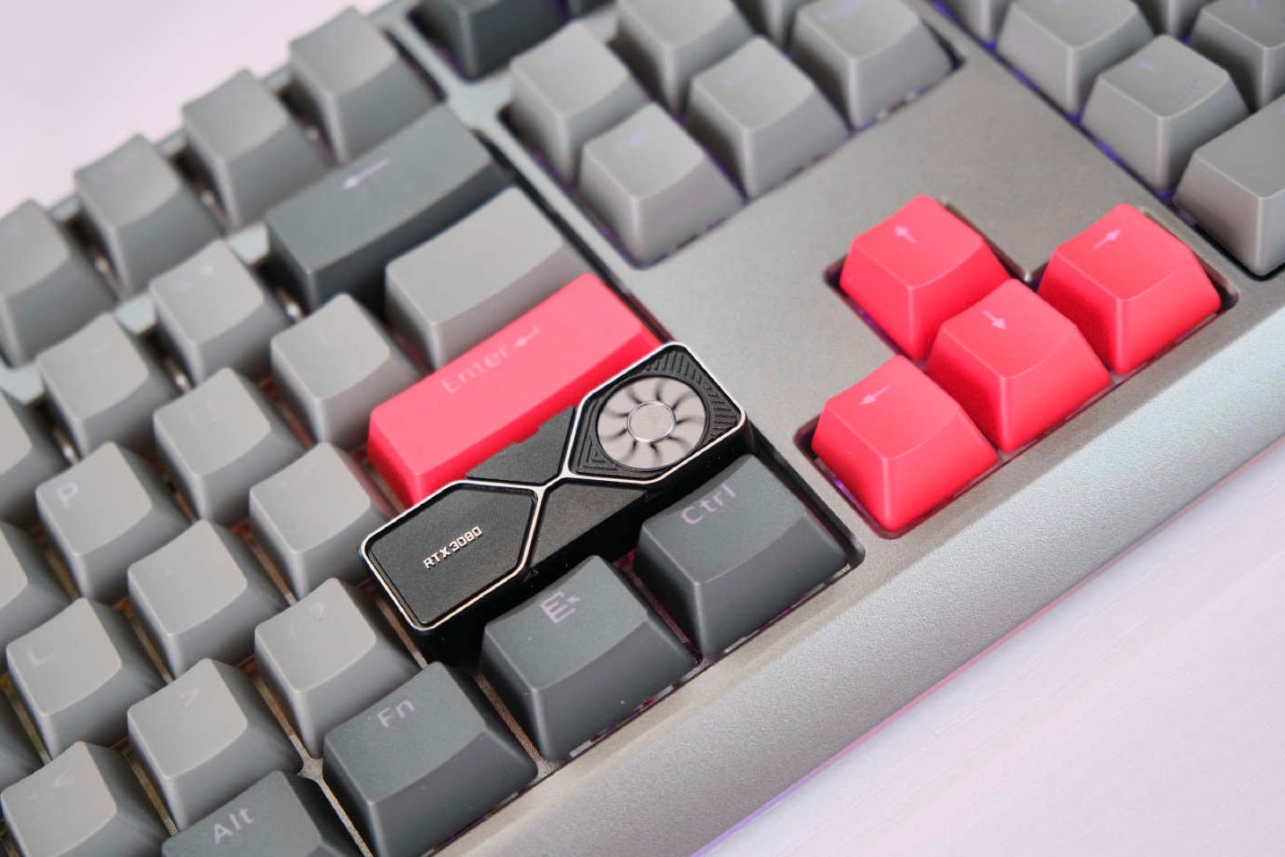 RTX3080 Graphics Card Keycap GPU 2.75U Rotating Artisan Metal Etsy