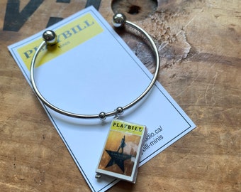 Playbill Minis - Book Bangle Bracelet - Different Covers/Options Available