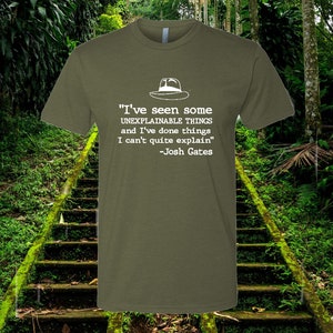 Josh Gates Shirt ∙ Expedition Unknown Gifts ∙Destination Truth Shirt ∙ graphic shirt ∙ Josh Gates ∙ Unique T-shirt