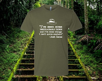 Josh Gates-tröja ∙ Expedition Unknown Gifts ∙Destination Truth-tröja ∙ grafisk tröja ∙ Josh Gates ∙ Unik t-shirt