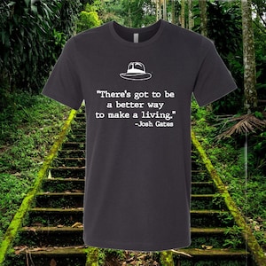 Josh Gates Shirt ∙ Expedition Unknown Gifts ∙Destination Truth Shirt ∙ graphic shirt ∙ Josh Gates ∙ Unique T-shirt