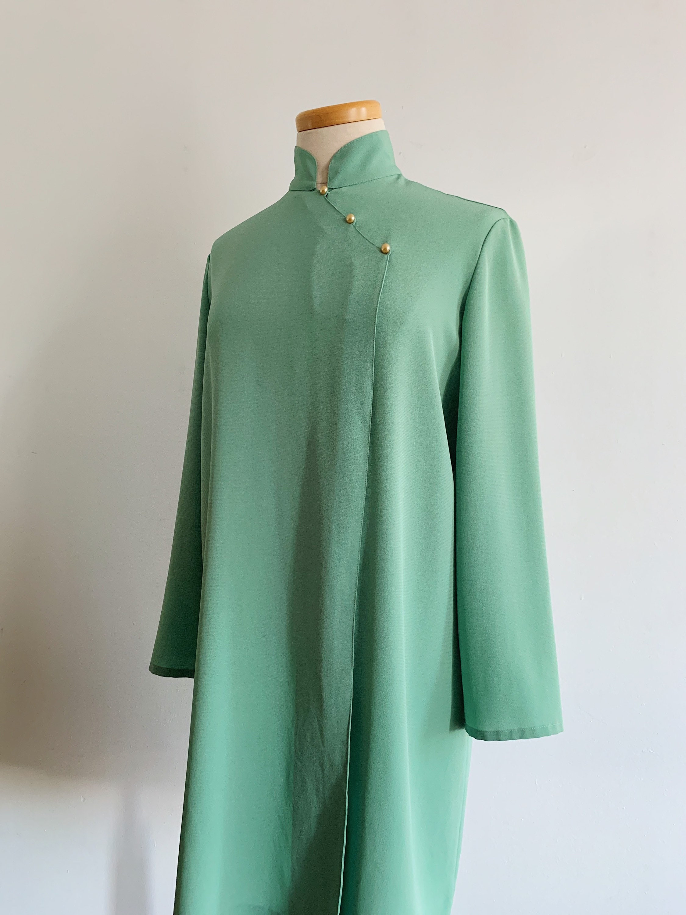 70s Mint Green Two Piece Set made in Hong Kong 1970s Etsy Canada