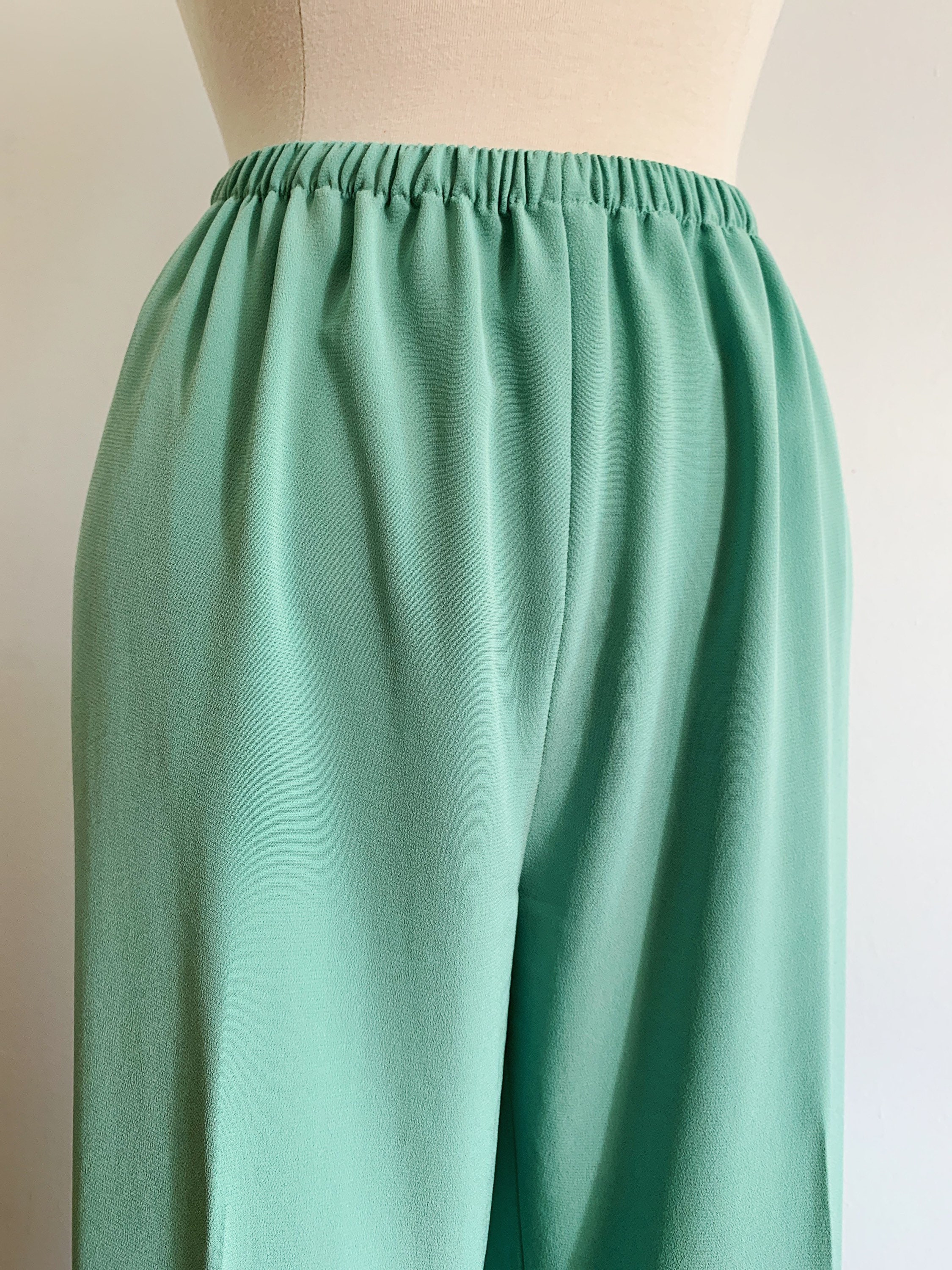 70s Mint Green Two Piece Set made in Hong Kong 1970s Etsy Canada