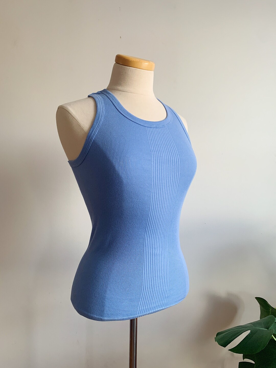 Buckle 90s Rib Tank Top